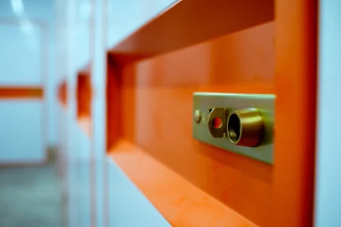 Lock of a storage room